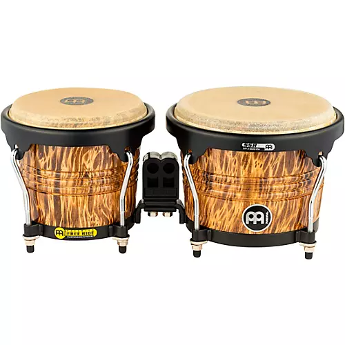 MEINL 30th Anniversary Edition Wood Bongo Leopard Burl