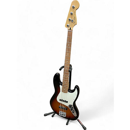 Used Fender Standard Jazz Bass 2 Color Sunburst Electric Bass Guitar 2 Color Sunburst