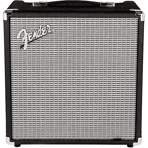 Fender Rumble 25W 1x8 Bass Combo Amp & 20' Instrument Cable