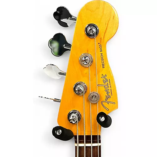 Used 2021 Fender AMERICAN PROFESSIONAL II PRECISION BASS 75TH COMMEMORATIVE DARK KNIGHT Electric Bass Guitar DARK KNIGHT