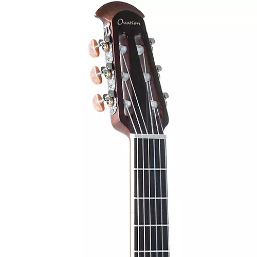 Ovation CS24C Celebrity Series Traditional Mid-Depth Nylon-String Classical Acoustic-Electric Guitar Natural
