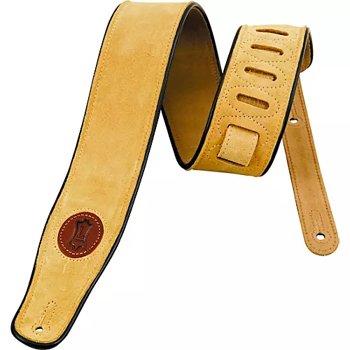 Levy's Soft Suede Guitar Strap Brown