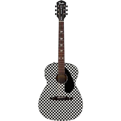 Fender Tim Armstrong Signature Hellcat Acoustic-Electric Guitar Checkerboard