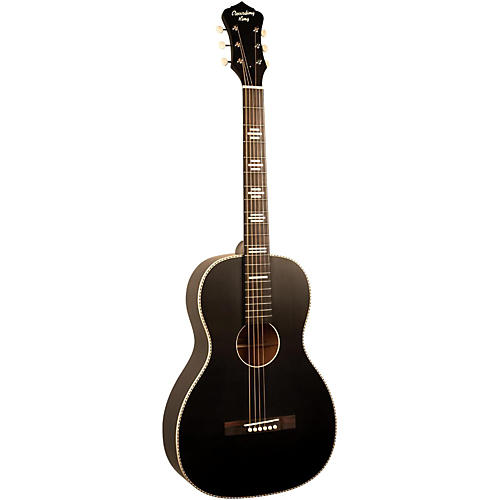 Recording King Dirty 30s 7 Single 0 RPS-7 Acoustic Guitar Black