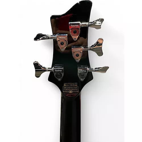 Used Schecter Guitar Research Stargazer 5 Black Electric Bass Guitar Black