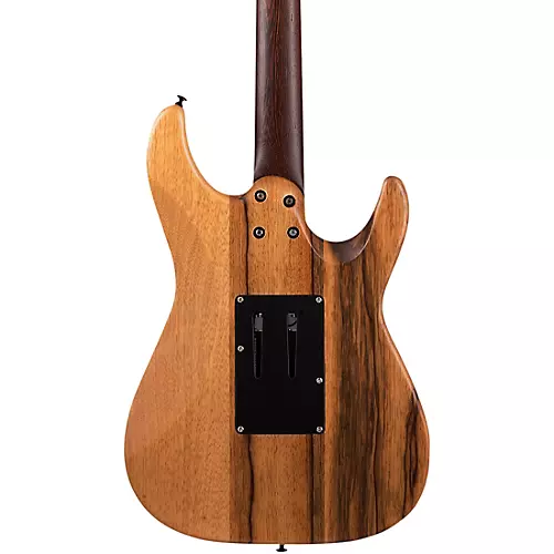 Schecter Guitar Research SVSS Exotic Left-Handed Electric Guitar Black Limba