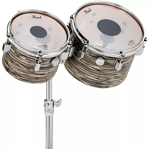 Pearl President Series Deluxe Concert Tom Set With Double Tom Stand Desert Ripple