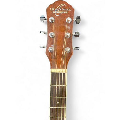 Used Oscar Schmidt By Washburn OG10CE Natural Acoustic Electric Guitar Natural