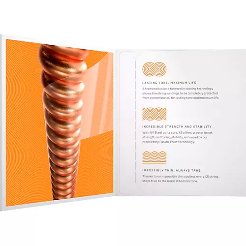 D'Addario XS Phosphor Bronze Resophonic Guitar Strings 16 - 56