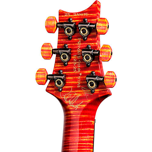 PRS Private Stock Special Semi-Hollow Electric Guitar Raspberry Lemon Stripe