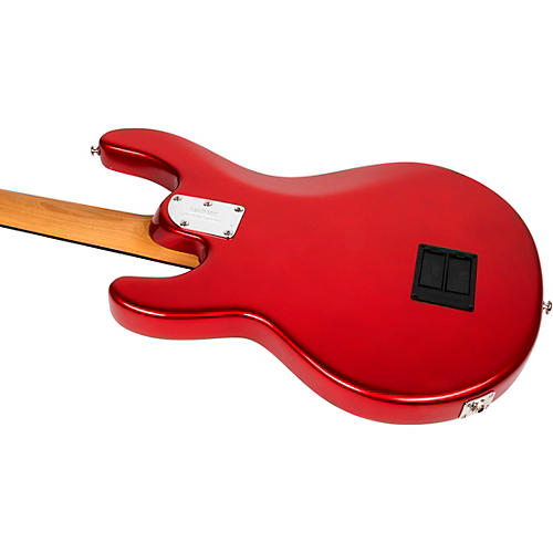 Ernie Ball Music Man StingRay Special H Electric Bass Guitar Black and Chrome