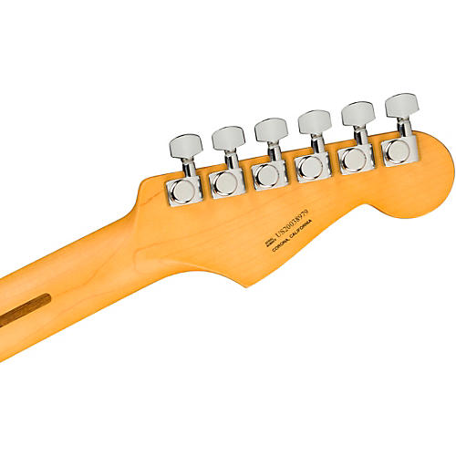 Fender American Ultra Stratocaster Maple Fingerboard Left-Handed Electric Guitar Texas Tea