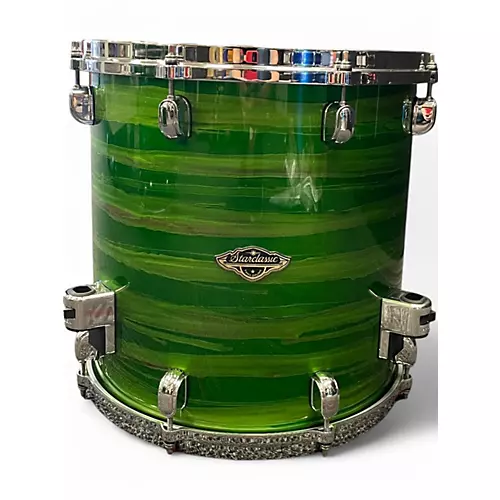 Used TAMA 3 Piece Starclassic shamrock oyster Drum Kit shamrock oyster