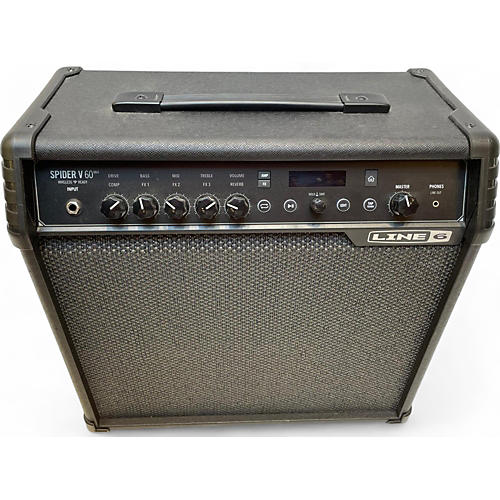 Used Line 6 Spider V 60 1x10 Guitar Combo Amp