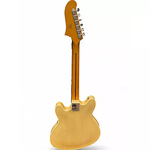Used 2023 Squier Classic Vibe Starcaster Hollow Natural Hollow Body Electric Guitar Natural