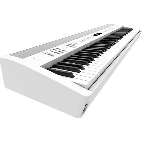Roland FP-60X Digital Piano With Matching Stand and DP-10 Pedal White