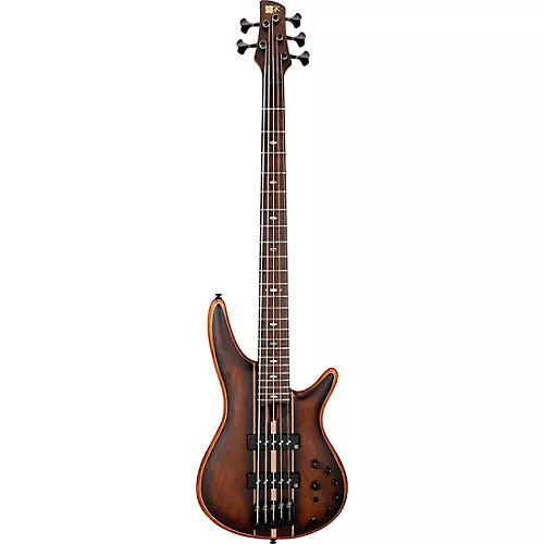 Ibanez Premium SR1355B 5-String Electric Bass Dual Mocha Burst Flat