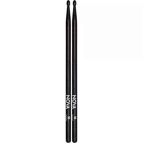 Nova Black Drum Sticks 5AN