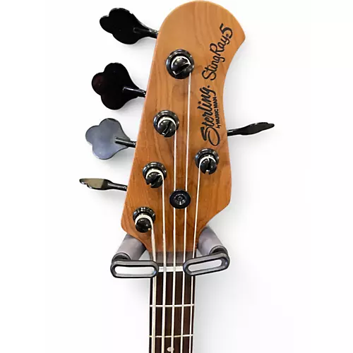 Used Sterling by Music Man STINGRAY5 RAY35HH POPLAR BURL Electric Bass Guitar POPLAR BURL