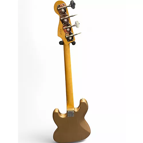 Used Fender Vintera 60s Jazz Bass Gold Electric Bass Guitar Gold