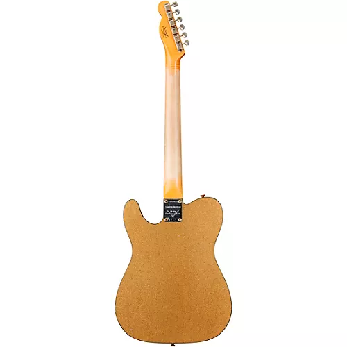 Fender Custom Shop Limited-Edition CuNiFe Telecaster Custom Journeyman Relic Electric Guitar Aged Gold Sparkle