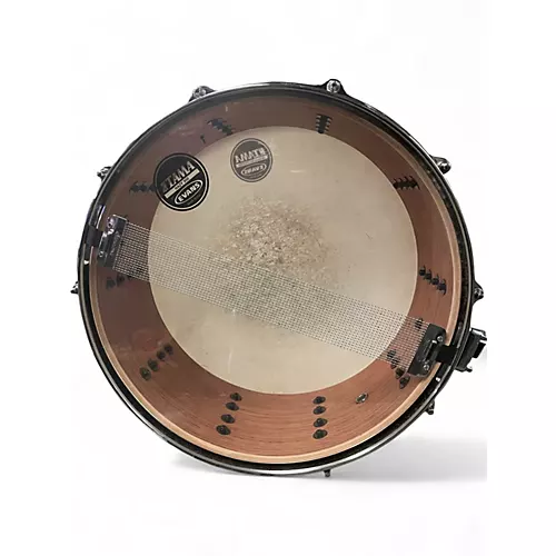 Used TAMA 7X14 Starclassic Snare Walnut Drum Walnut 17