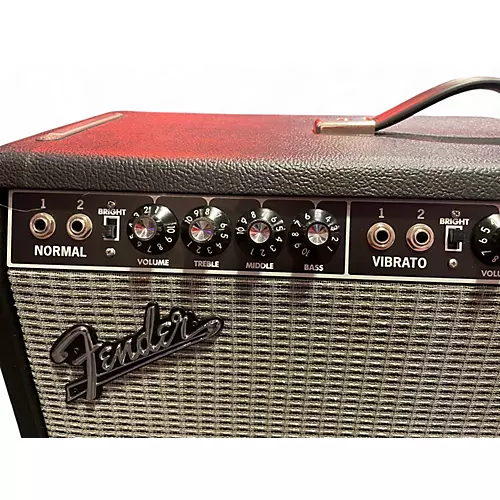 Used Fender Tone Master Twin Reverb 200W 2x12 Guitar Combo Amp