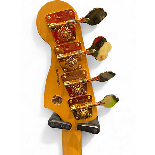 Used 2021 Fender 75th Anniversary Commemorative American Precision Bass 3 Tone Sunburst Electric Bass Guitar 3 Tone Sunburst