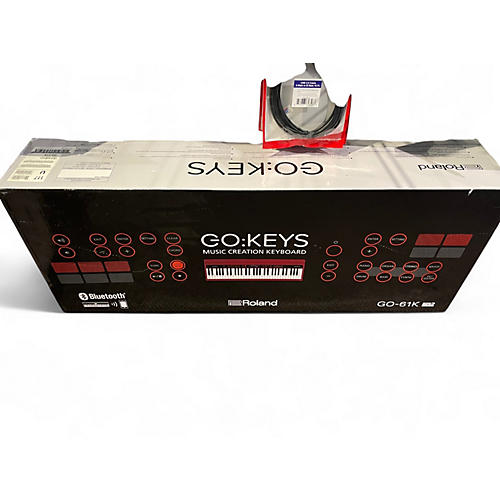 Used Roland GO:KEYS GO61K Gokeys 61 Portable Keyboard