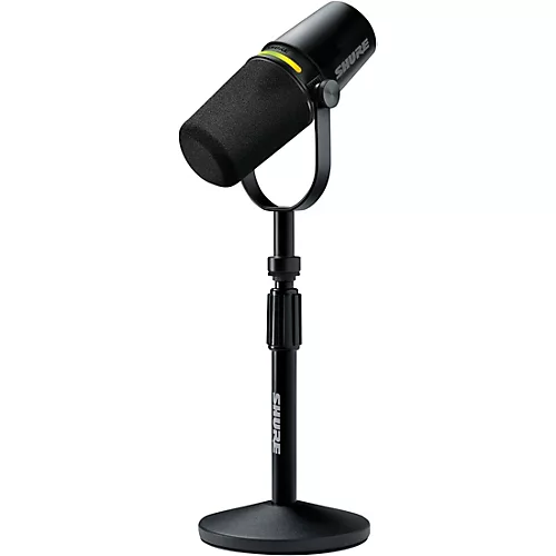 Shure MV7+ Podcast Kit With Stand Black