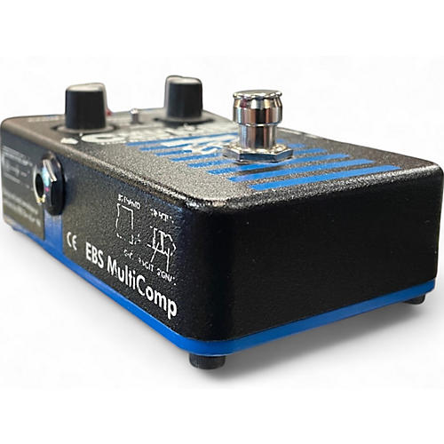 Used EBS MultiComp True Dual Band Compressor Bass Effect Pedal