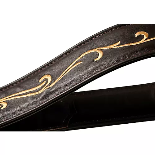 Taylor Spring Vine Leather Guitar Strap Brown 2.5 in.
