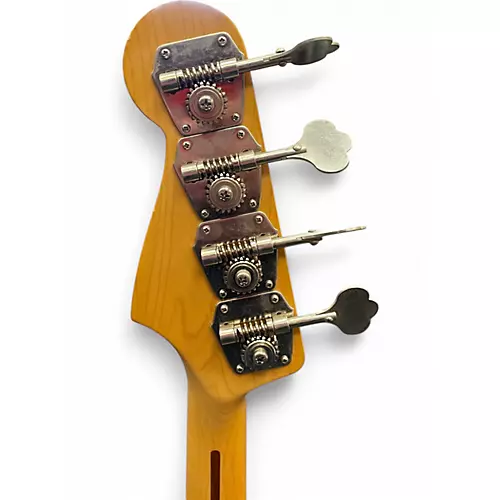 Used Fender Marcus Miller Signature Jazz Bass White Electric Bass Guitar White