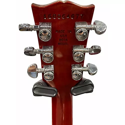 Used 2016 Gibson Les Paul Standard Heritage Cherry Solid Body Electric Guitar Heritage Cherry