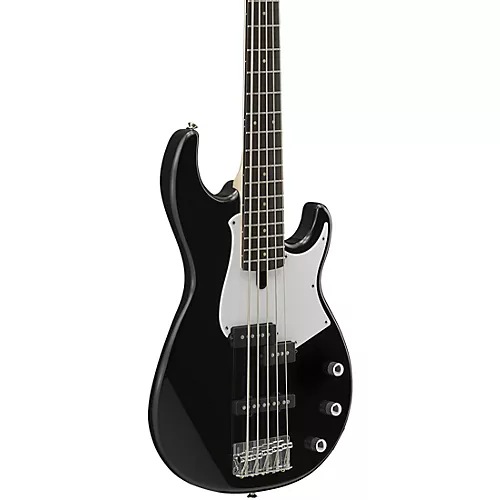 Yamaha BB235 5-String Electric Bass Natural Satin Black Pearl Pickguard