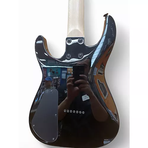 Used Jackson JS22-7 Dinky 7 String Black Solid Body Electric Guitar Black