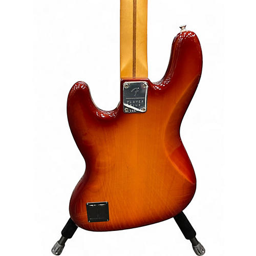 Used Fender Player Plus Active Jazz Bass Tobacco Sunburst Electric Bass Guitar Tobacco Sunburst