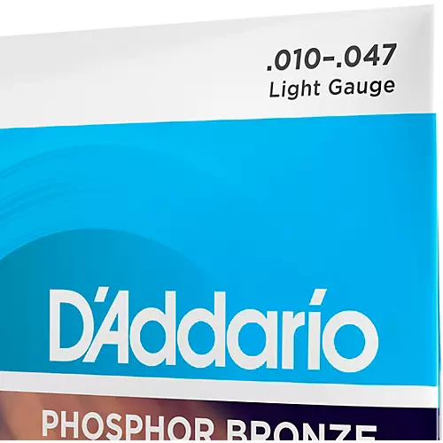 D'Addario EJ38 12-String Phosphor Bronze Light Acoustic Guitar Strings