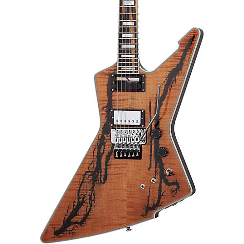 Schecter Guitar Research E-1 FR-S Electro-Resin Electric Guitar Gloss Natural