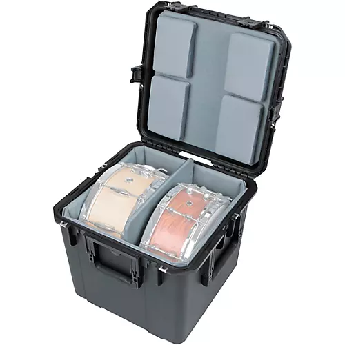 SKB iSeries Dual Snare Case with Padded Interior (3i-1717-16LT)