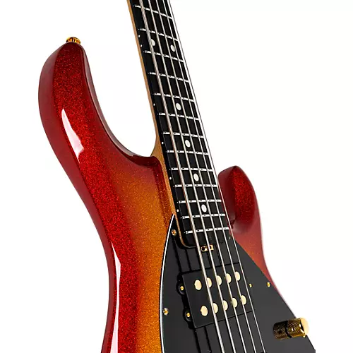 Ernie Ball Music Man StingRay Special 5 HH 5-String Bass Guitar Translucent Oxblood