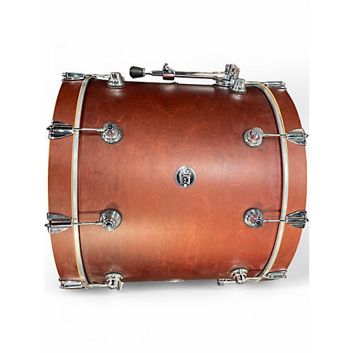 Used DW 3 Piece Performance Series Tobacco Burst Drum Kit Tobacco Burst