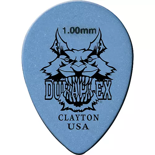 Clayton Duraplex Delrin Small Teardrop Picks 1 Dozen .73 mm