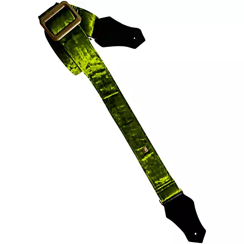 Get'm Get'm Boujee Velvet Guitar Strap Pink 2 in.