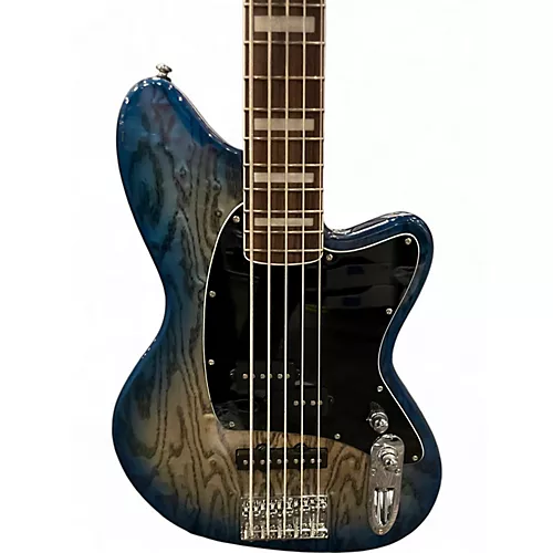 Used Ibanez tmb405 Cosmic Blue Starburst Electric Bass Guitar Cosmic Blue Starburst