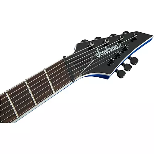 Jackson X Series Soloist SLAT7 7-String Multi-Scale Electric Guitar Blue Metallic