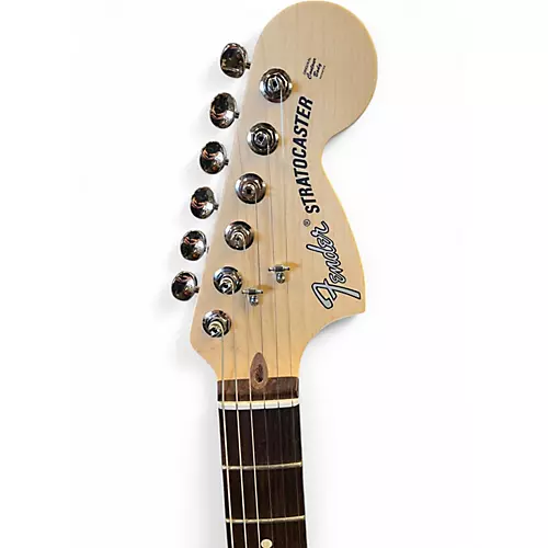 Used Fender American Performer Stratocaster SSS Alpine White Solid Body Electric Guitar Alpine White