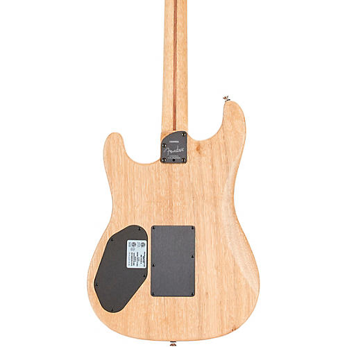 Open-Box Fender Acoustasonic Stratocaster Exotic Wood Acoustic-Electric Guitar Condition 2 - Blemished Natural, Cocobolo 197881059125