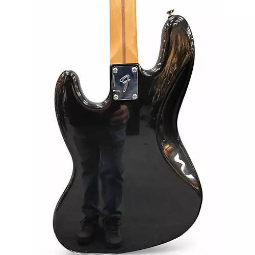 Used 2024 Fender PLAYER II JAZZ BASS Black Electric Bass Guitar Black