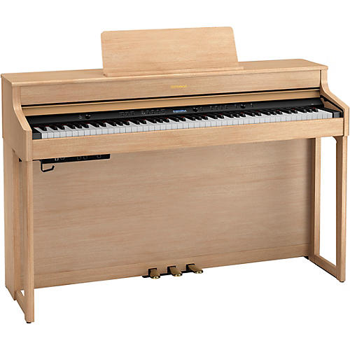 Roland HP702 Digital Upright Piano With Bench Charcoal Black